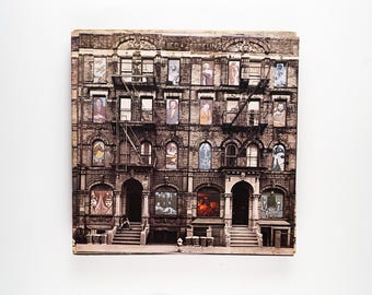 Vintage Led Zeppelin Physical Graffiti Vinyl Record LP - 1975 Swan