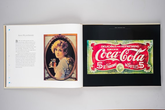 Coca-cola: the First Hundred Years by Anne Hoy - Etsy