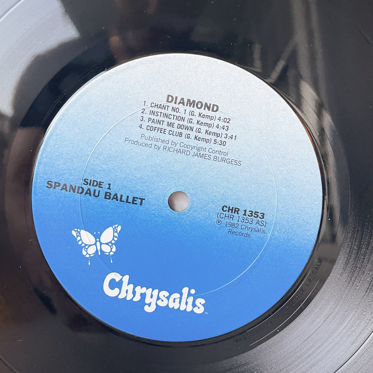 Spandau Ballet Diamond Vinyl LP Record 1982 Etsy