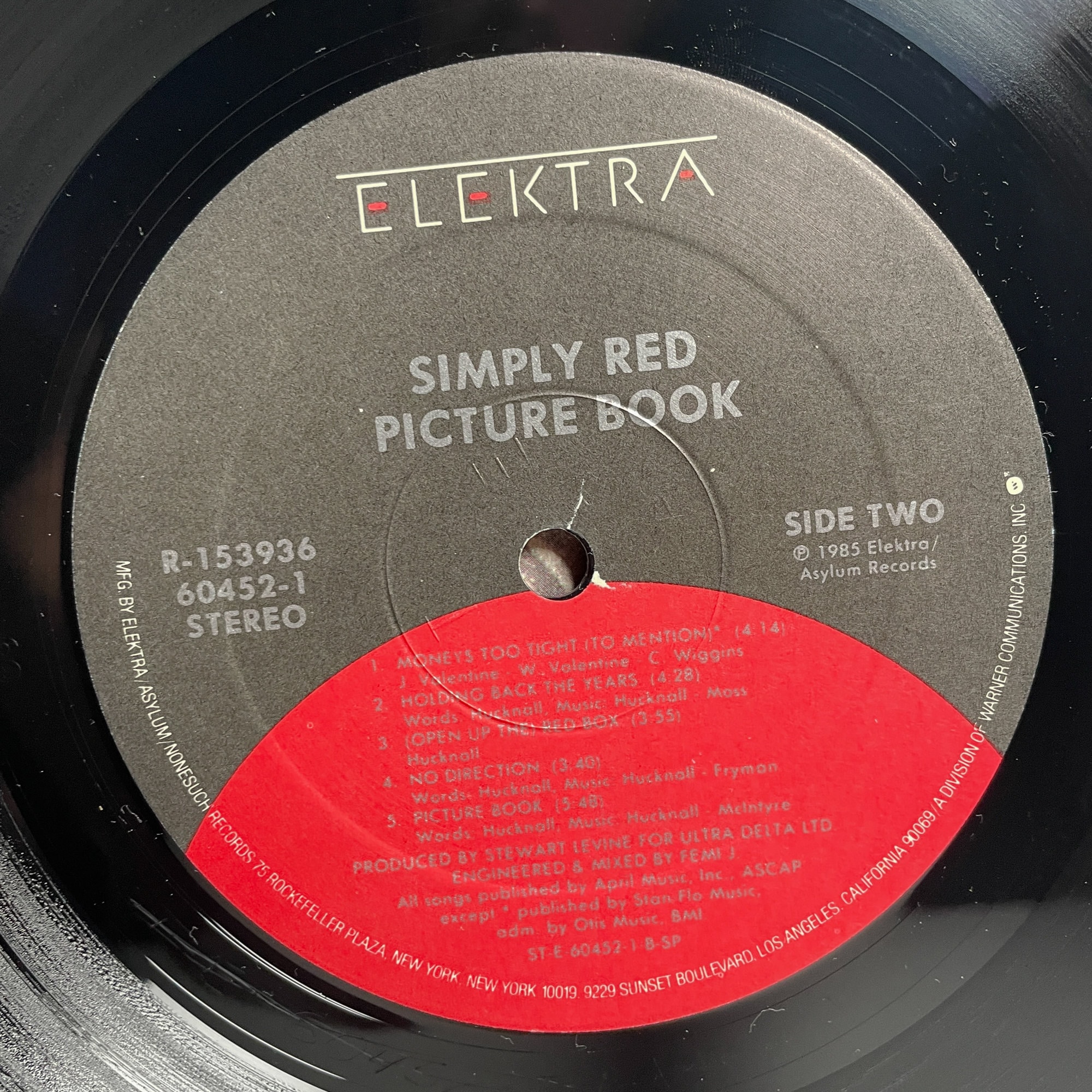 Simply Red Picture Book Vinyl LP Record 1985 Etsy UK