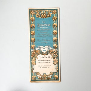 The Printzess Distinction in Dress  Rare Catalog of Women&#39;s Suits from 1917-1918 Edition