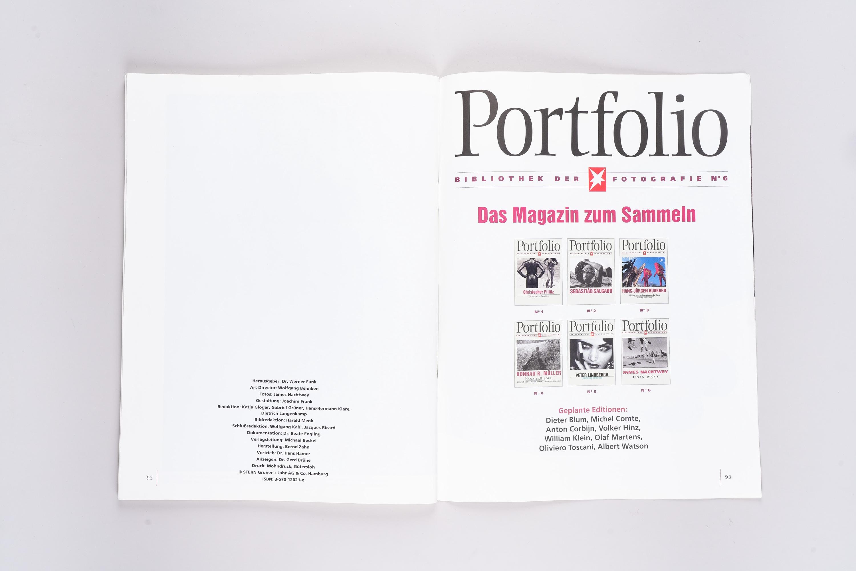 Portfolio by James Nachtwey Rare 1999 Edition - Etsy