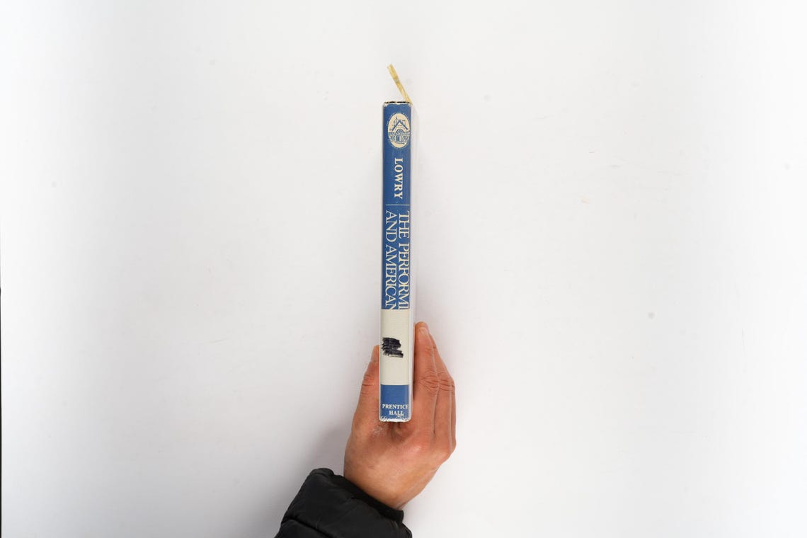 The Performing Arts and American Society by W. McNeil Lowry Rare 1978 First Edition, photo 2 of 5