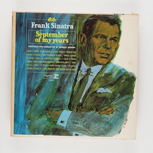 Frank Sinatra - September Of My Years - Vinyl LP Record - 1965