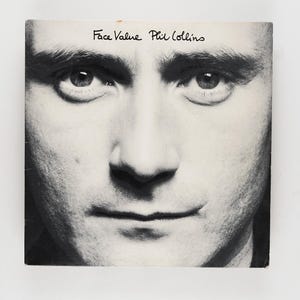 Phil Collins - Face Value - Vinyl LP Record - 1981 - Etsy