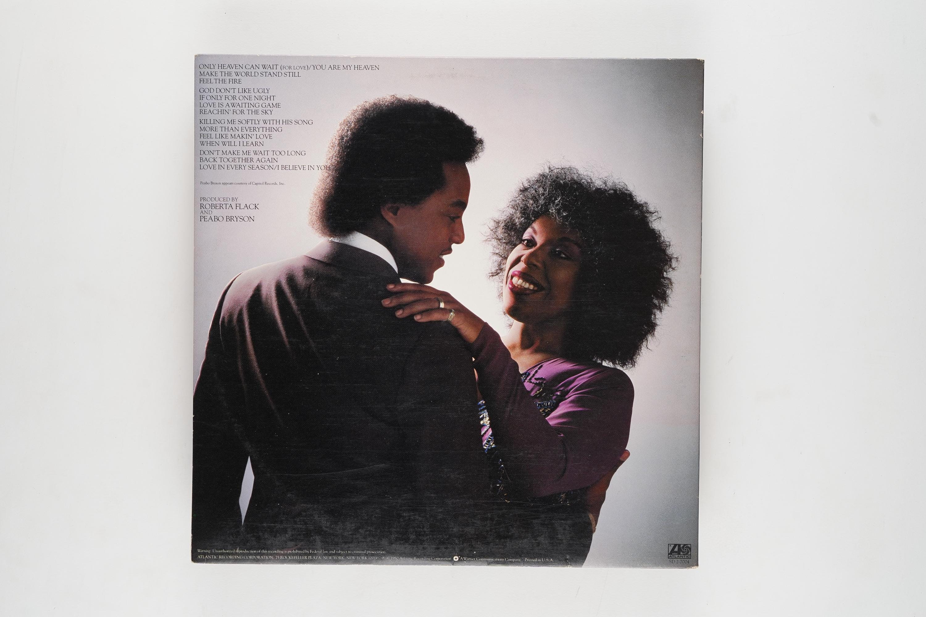 Roberta Flack and Peabo Bryson - Live & More - Vinyl LP Record