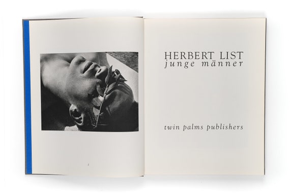 Herbert List Junge Männer Junge Männer – Twin Palms Publishers