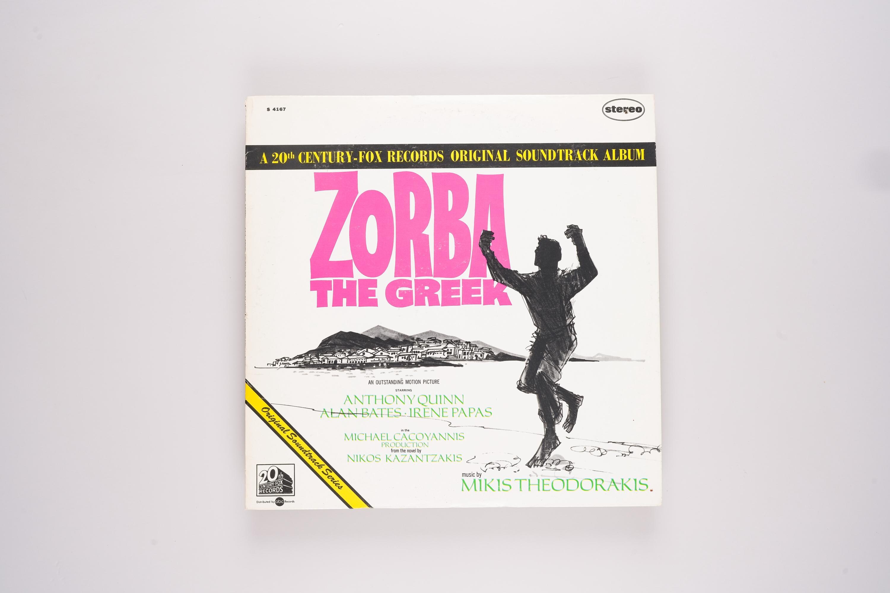 Mikis Theodorakis - Zorba The Greek (Original Soundtrack) - Vinyl LP Record - 1966