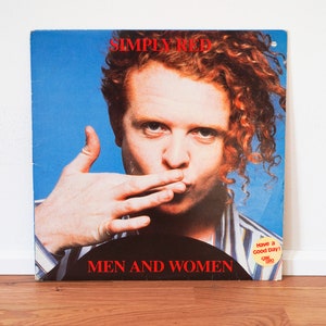 Simply Red - Men And Women - Vinyl LP Record - 1987