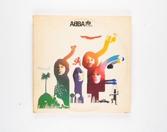 Abba - the Album - Vintage Vinyl LP Record Album 1977 - Etsy