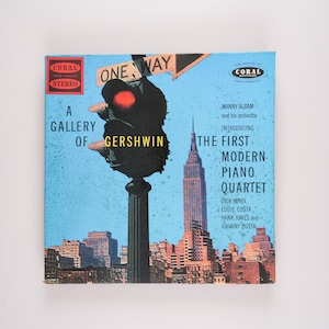 The First Modern Piano Quartet, Manny Albam And His Orchestra - A Gallery Of Gershwin - Vinyl LP Record - 1958
