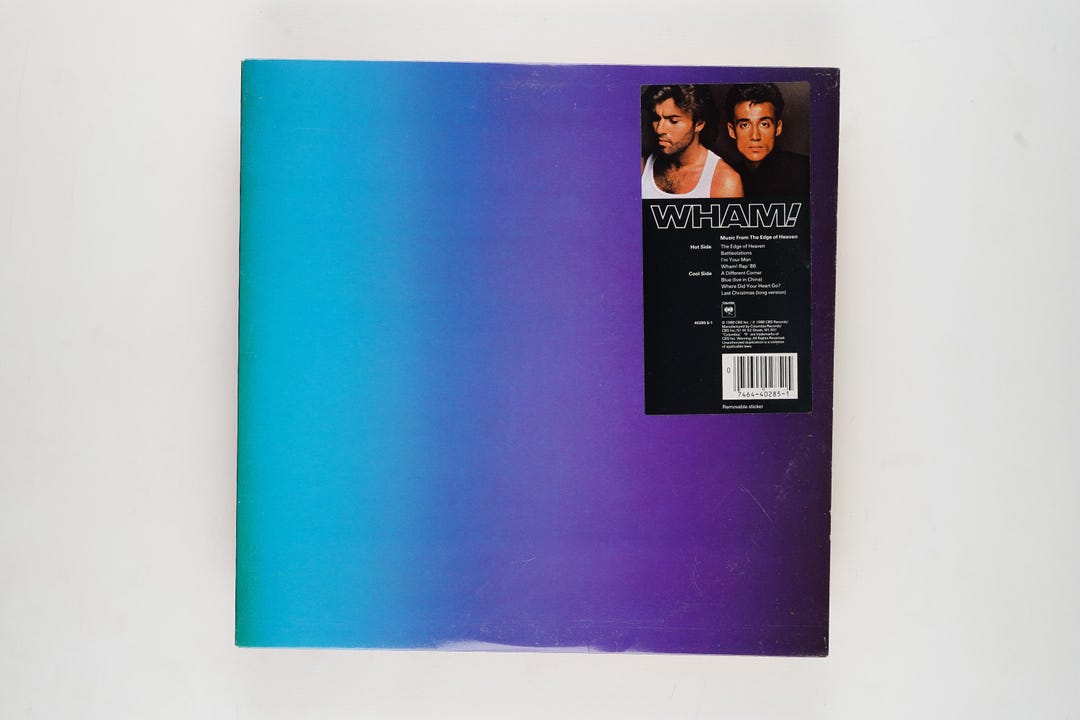 Wham! - Music From the Edge of Heaven - Vinyl LP Record - 1986 - Etsy