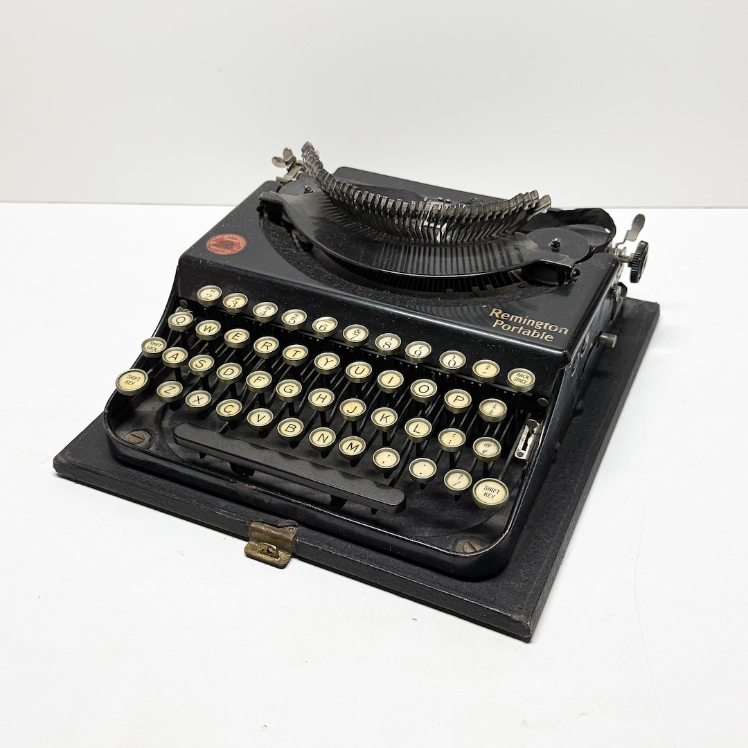 希少な1920年代のレミントンポータブル手動タイプライター - Etsy 日本