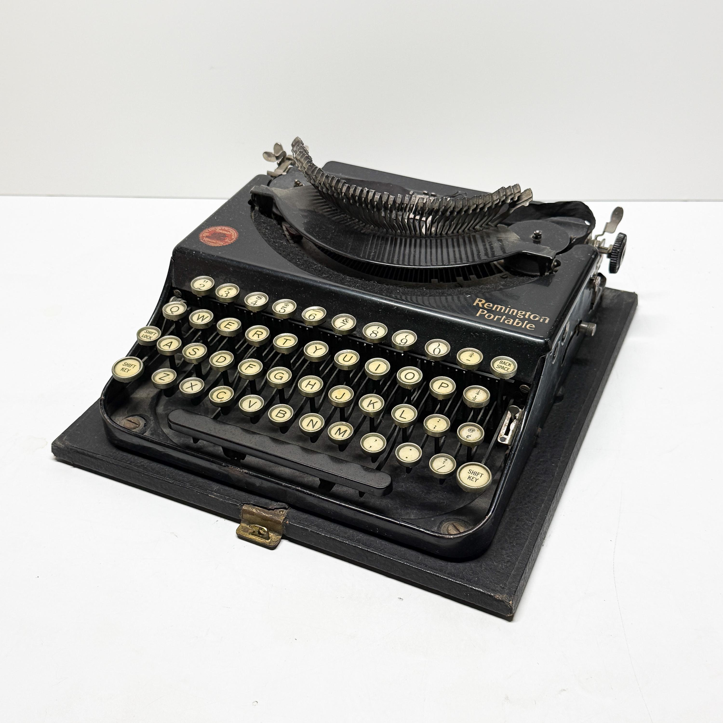 Remington portable typewriter - Etsy 日本