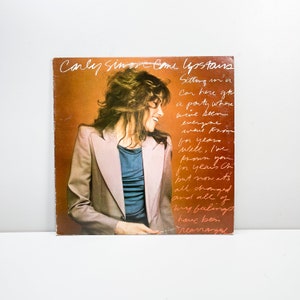 Carly Simon - Come Upstairs - Vinyl LP Record - 1980