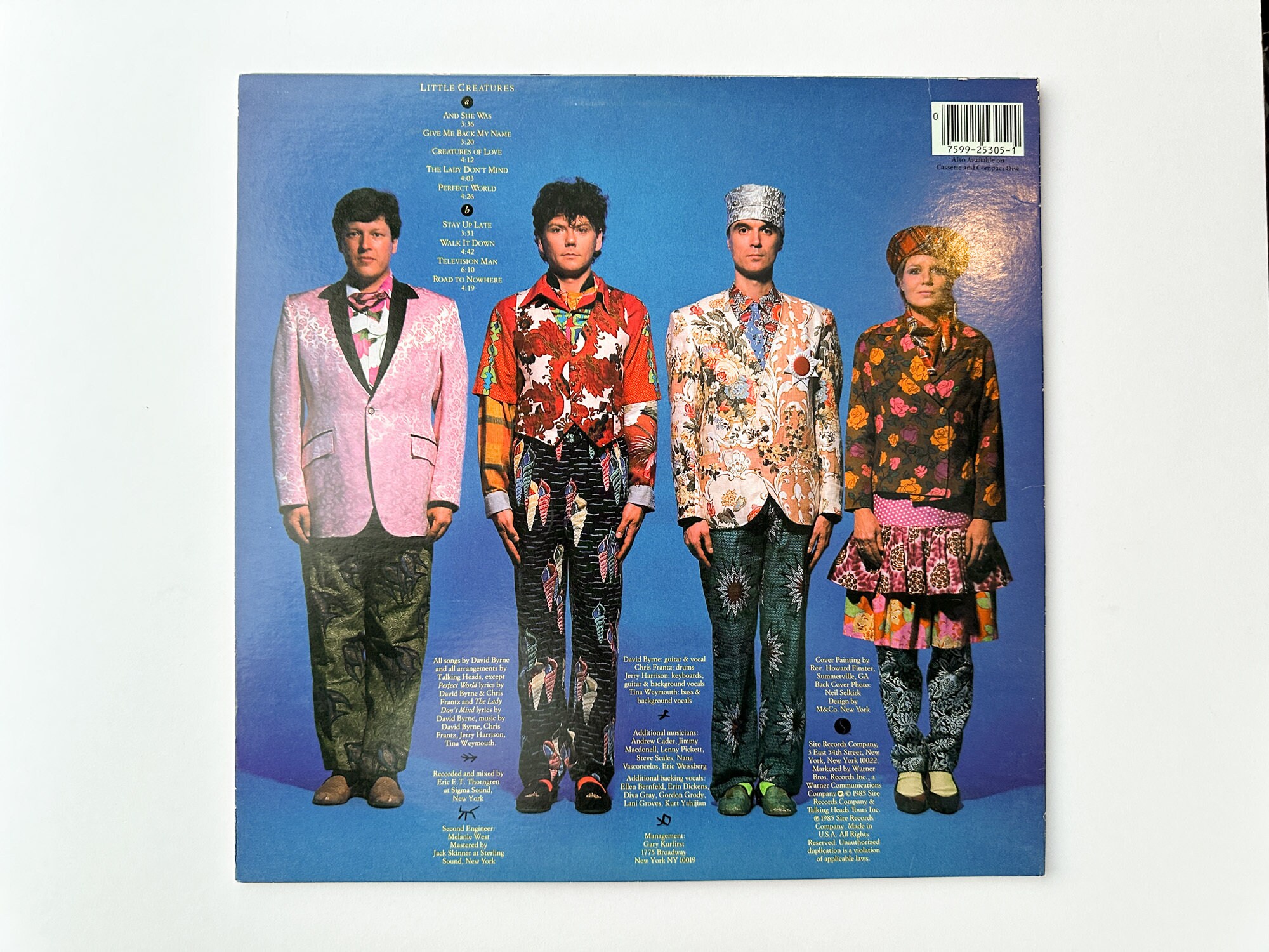 トーキング・ヘッズ - リトル・クリーチャーズ - ビニール LP レコード