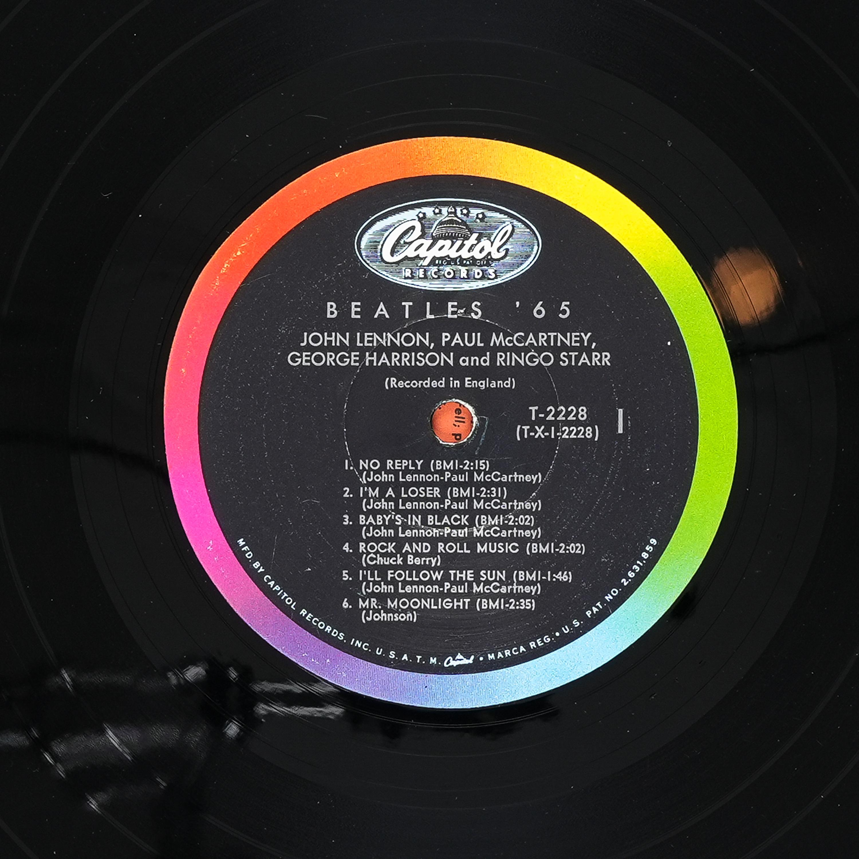 ビートルズ - ビートルズ '65 - ビニール LP レコード - 1964 - Etsy 日本