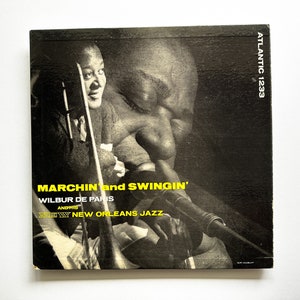 Wilbur De Paris e seu jazz de Nova Orleans - Marchin&#39; And Swingin&#39; - Disco LP de vinil - 1956