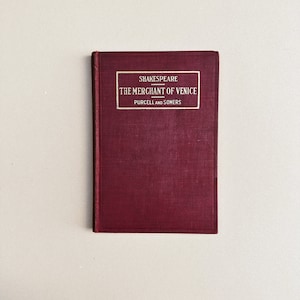 The Merchant of Venice by William Shakespeare Rare 1915 Edition