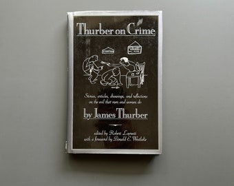 Thurber on Crime von James Thurber Rare 1991 Erstdruck