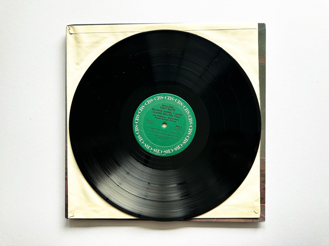 Maurice Andre / Claude Bolling – Bolling: Toot Suite - Vinyl LP Record - 1981, photo 3 of 3