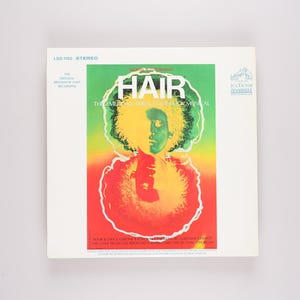 Hair - The American Tribal Love-Rock Musical (The Original Broadway Cast Recording) - Vinyl LP Record - 1968