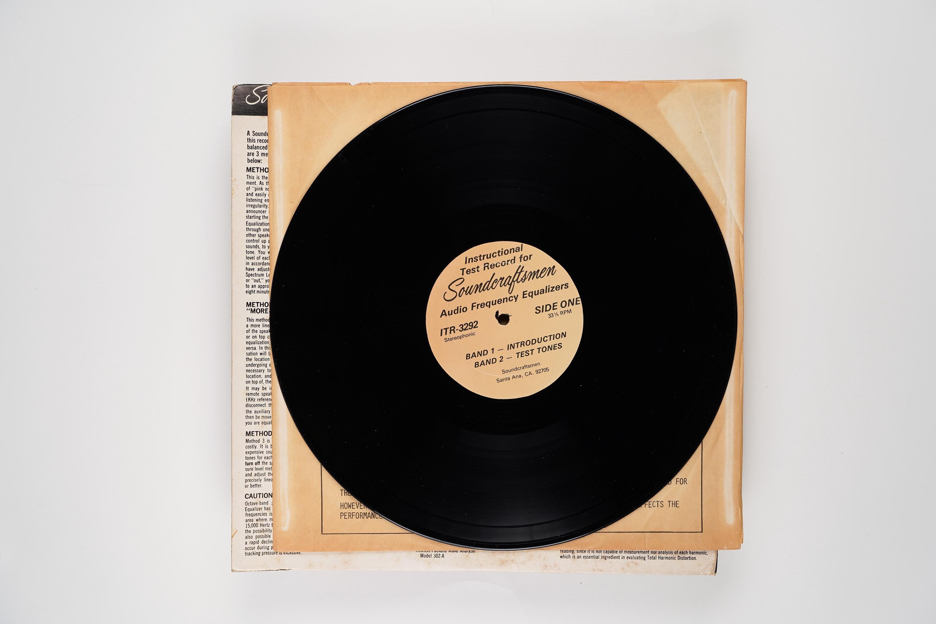 Instructional Test Record - Vinyl LP Record - 1976 - Etsy