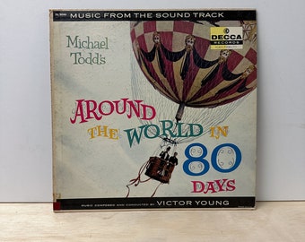 Victor Young - Michael Todd's Around The World In 80 Days - Music From The Sound Track - Vinyl LP Record - 1957
