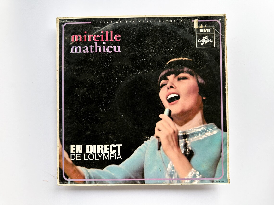 Mireille Mathieu - Live At The Paris Olympia - Vinyl LP Record - 1968, photo 1 of 3