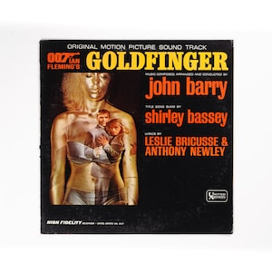 John Barry - Goldfinger (Original-Film-Soundtrack) - Vinyl LP LP - 1964