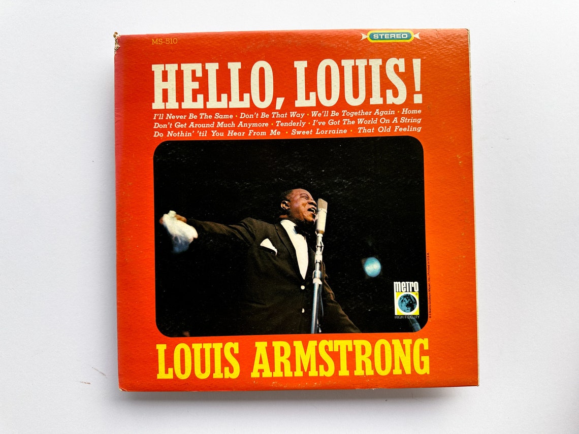 Louis Armstrong - Hello, Louis! - Vinyl LP Record - 1965, photo 1 of 3