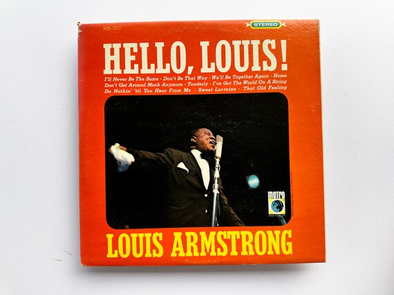Louis Armstrong - Hello, Louis! - Vinyl LP Record - 1965