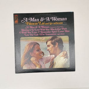 Francis Lai And His Orchestra - A Man & A Woman - Vinyl LP Record - 1969