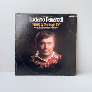 Luciano Pavarotti - King Of The High C&#39;s - Vinyl LP Plaat - 1973