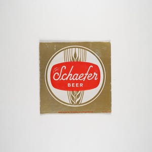 1960s Schaefer Beer Sign