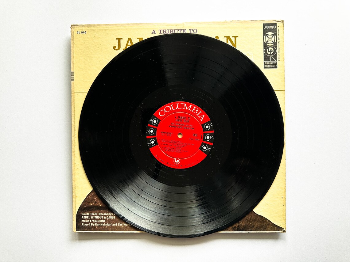 Ray Heindorf - A Tribute To James Dean - Vinyl LP Record, photo 3 of 3