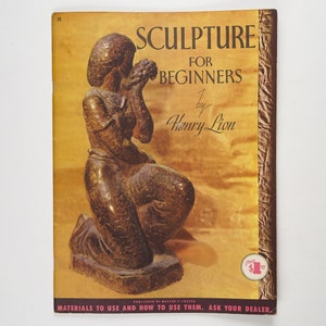 Escultura para principiantes de Henry Lion Rare 1975 Edition