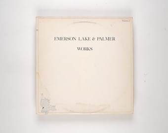 Emerson Lake & Palmer - Verk Volym 2 - Vinyl LP-skiva - 1977