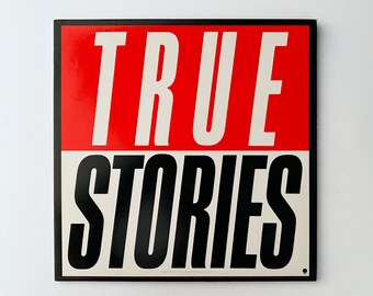 Talking Heads True Stories Vinyl Record LP - 1986 Sire Records - Etsy