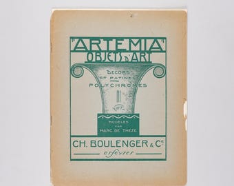 Objets d'Art Artémia by Marc de Thèze Rare