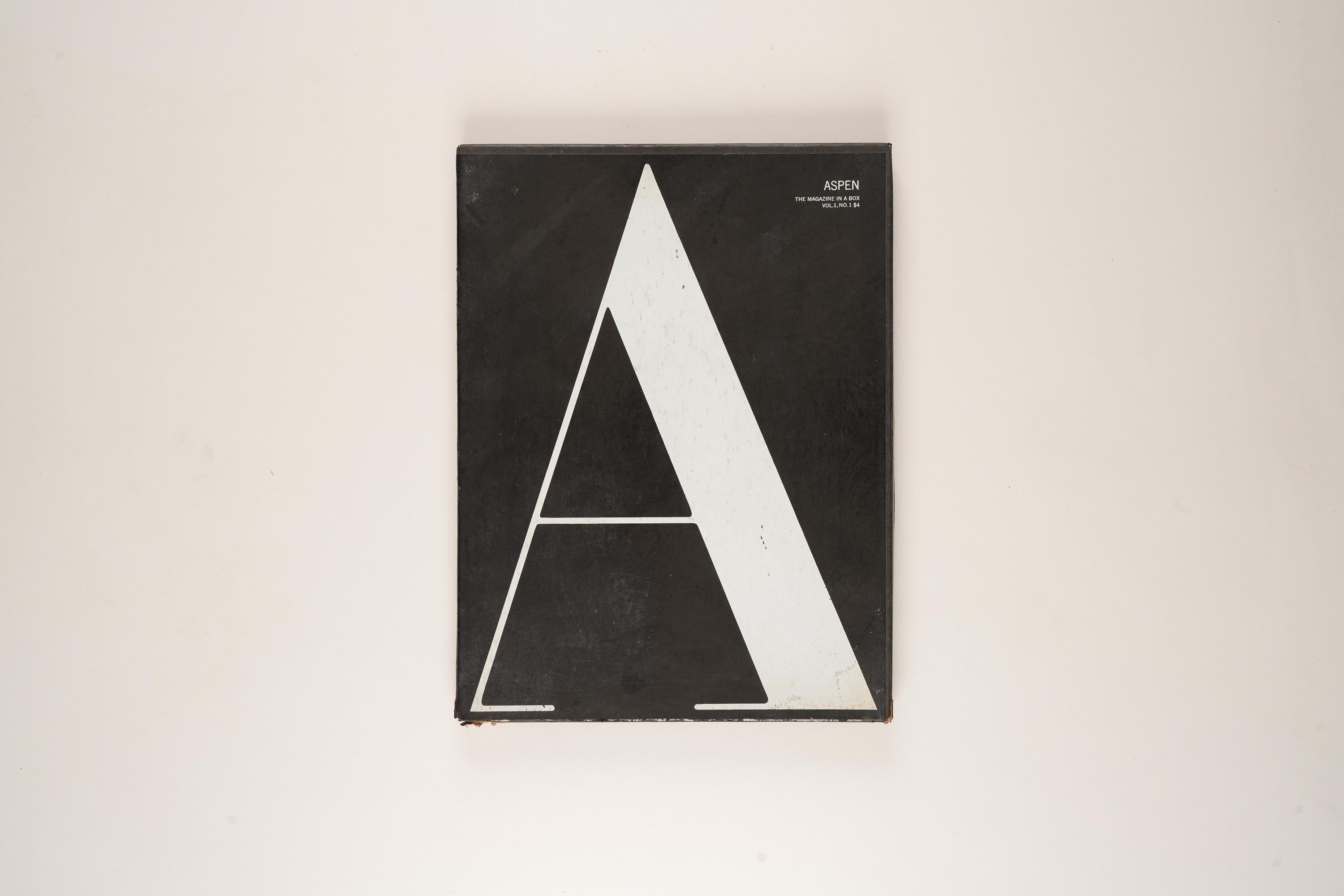 Aspen Magazine First Issue: The Magazine in a Box, Vol. 1, No. 1 by Phyllis Johnson 1965 Edition
