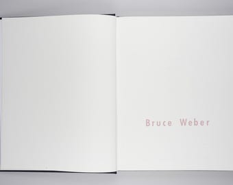 Bruce Weber by Bruce Weber Rare 1983 Edition - Etsy UK