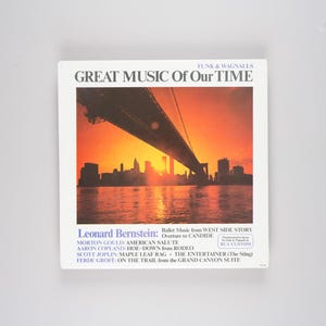 Leonard Bernstein - Great Music Of Our Time - Disco de vinil LP - 1977