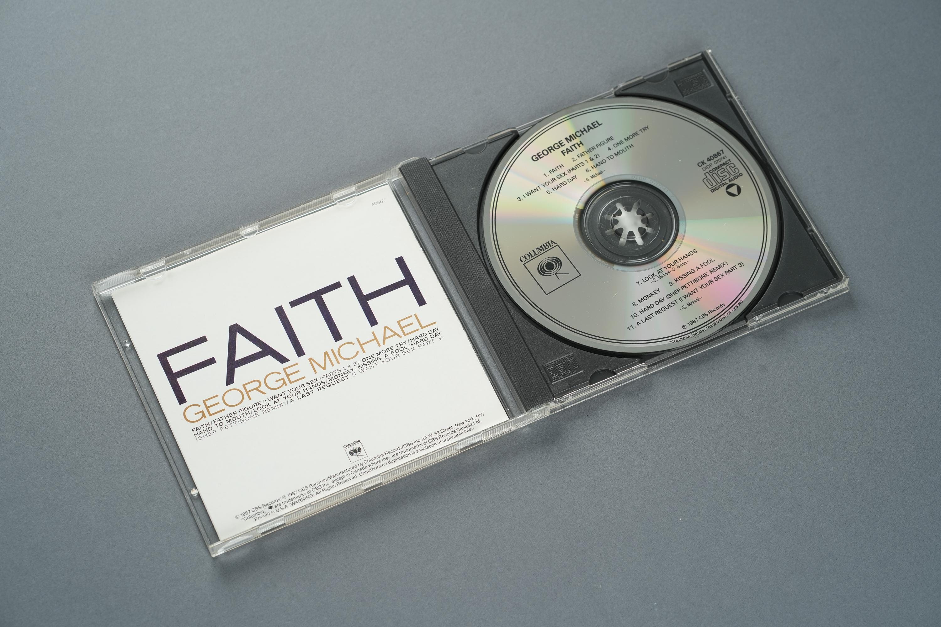 Faith - George Michael 1987 Original CD Compact Disc Album - Etsy