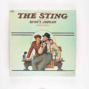 Marvin Hamlisch Featuring The Music Of Scott Joplin - The Sting (Original Motion Picture Soundtrack) - Vinyl LP Record - 1974