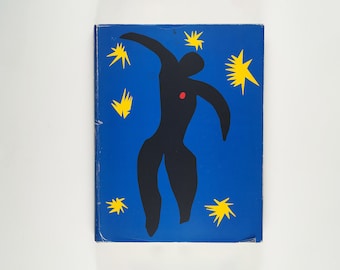 1983 Large Henri Matisse JAZZ Litho Book by Henri Matisse First American Edition 1983