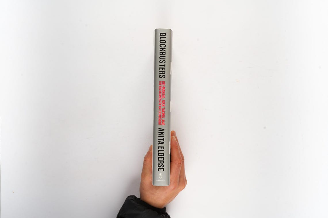 Blockbusters: Hit-Making, Risk-Taking, and the Big Business of Entertainment by Anita Elberse Rare First Edition, photo 2 of 5