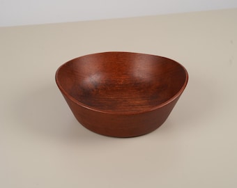アンリ・フォルム作、チーク材のボウル、イタリア、1960年代