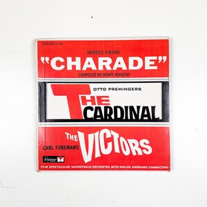 Niklos Andriano, Film Spectacular Soundtrack Orchestra - Music From Charade, The Cardinal, The Victors - Vinyl LP Record