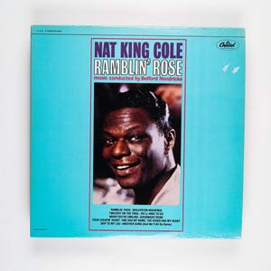 Nat King Cole - Ramblin&#39; Rose - Disque vinyle LP - 1966